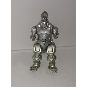Mecha GODZILLA silver action figure 5.5", 1994 TOHO Trendmaster